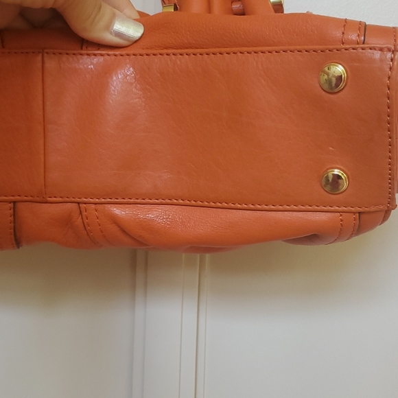 ❤️Last Chance !! B. Makowsky Genuine Leather Satchel Bag - Picture 12 of 17